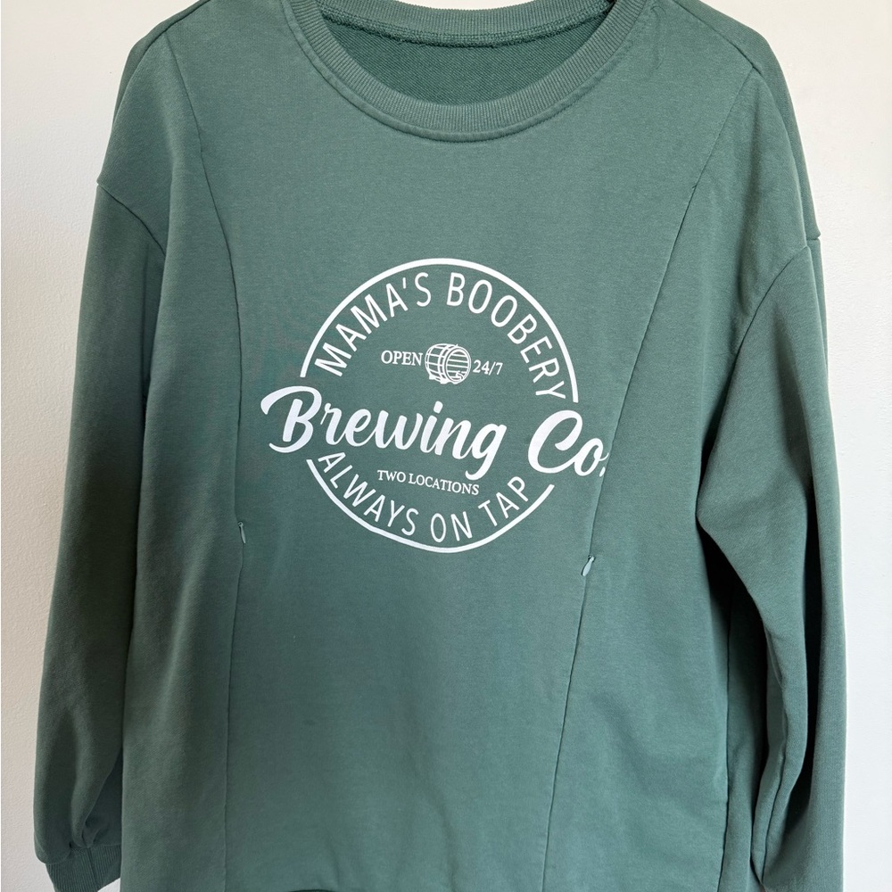 Breastfeeding sweatshirt